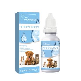 Igbang Eye Drops For Cats And Dogs Formulated With Vitamin B6 And Taurine, They Relieve Red, Itchy Eyes, Conjunctivitis, And Tear Stains. (Option: 1PC)