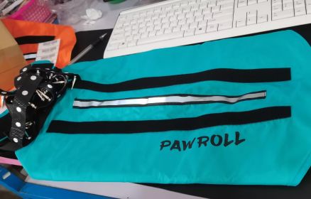 Paw Roll Developing Product (Option: Blue-XS)